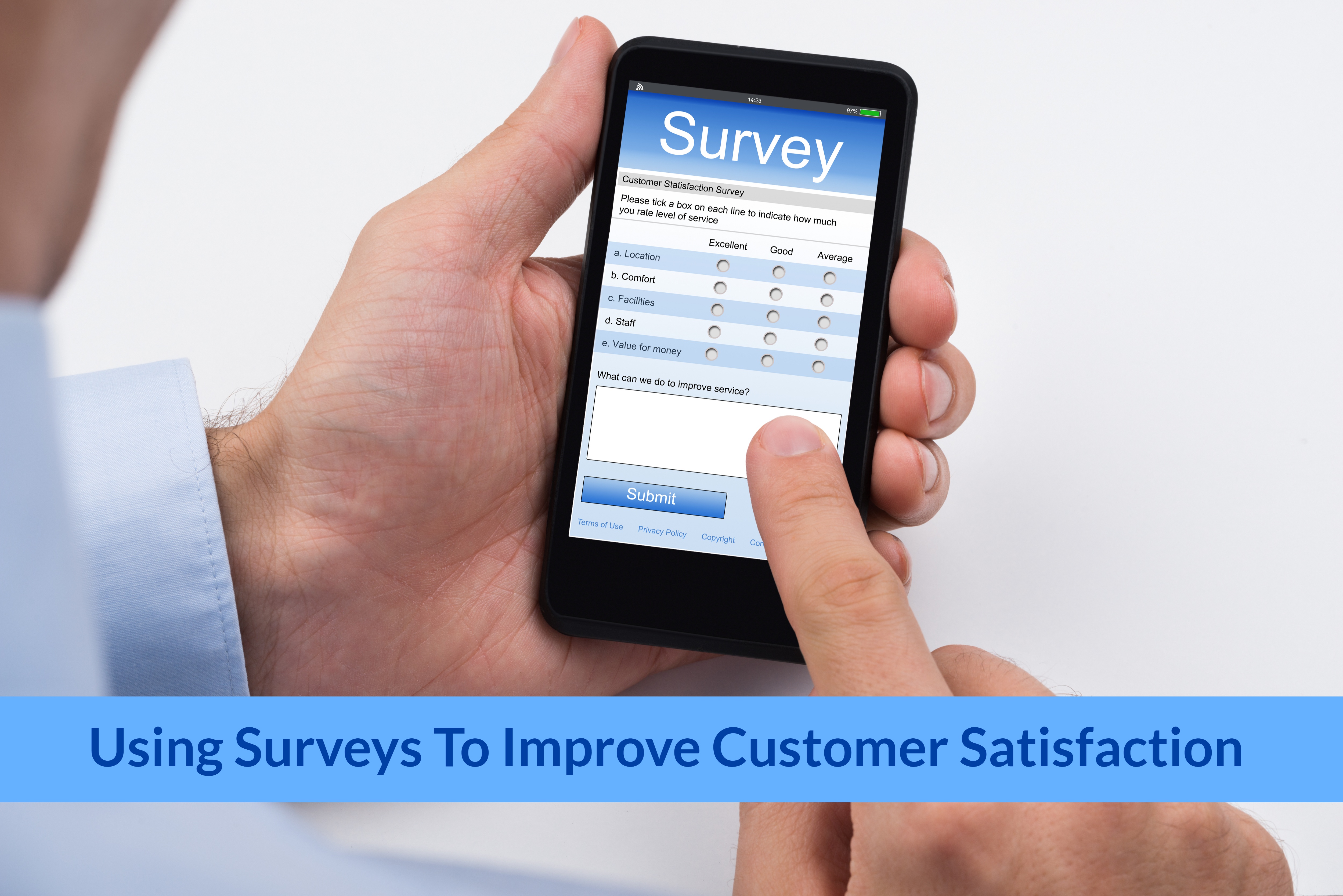 Using Surveys To Improve Customer Satisfaction